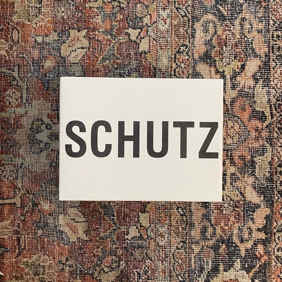 Schutz Cady Lee Block Metallic Leather Sandal - Picture 9 of 10